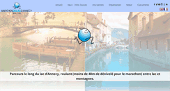 Desktop Screenshot of marathondulac-annecy.com